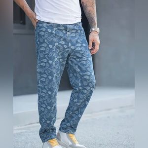 Jacquard jeans 28 size